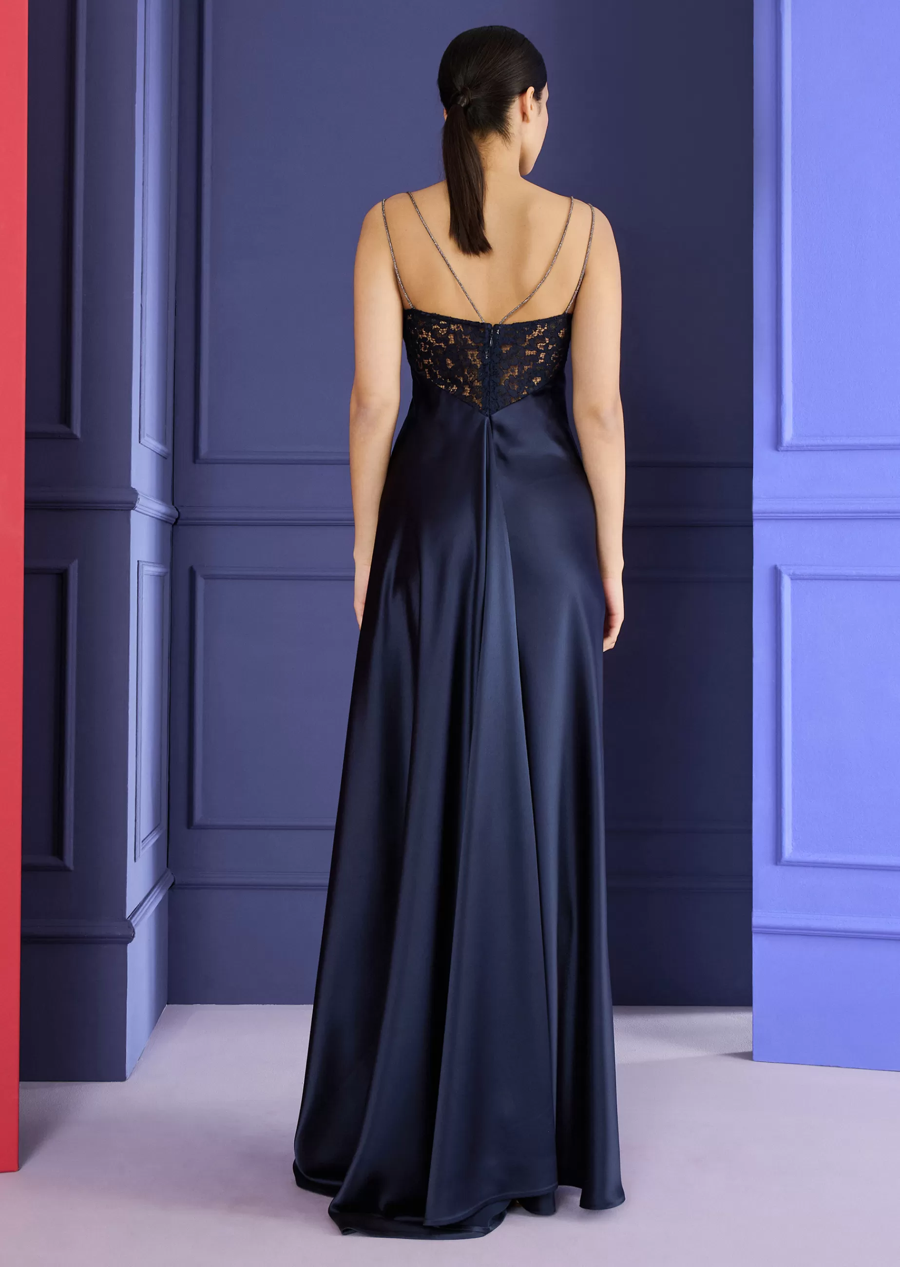 Fashion Talbot Runhof Abendkleid Covell8 Nachtblau