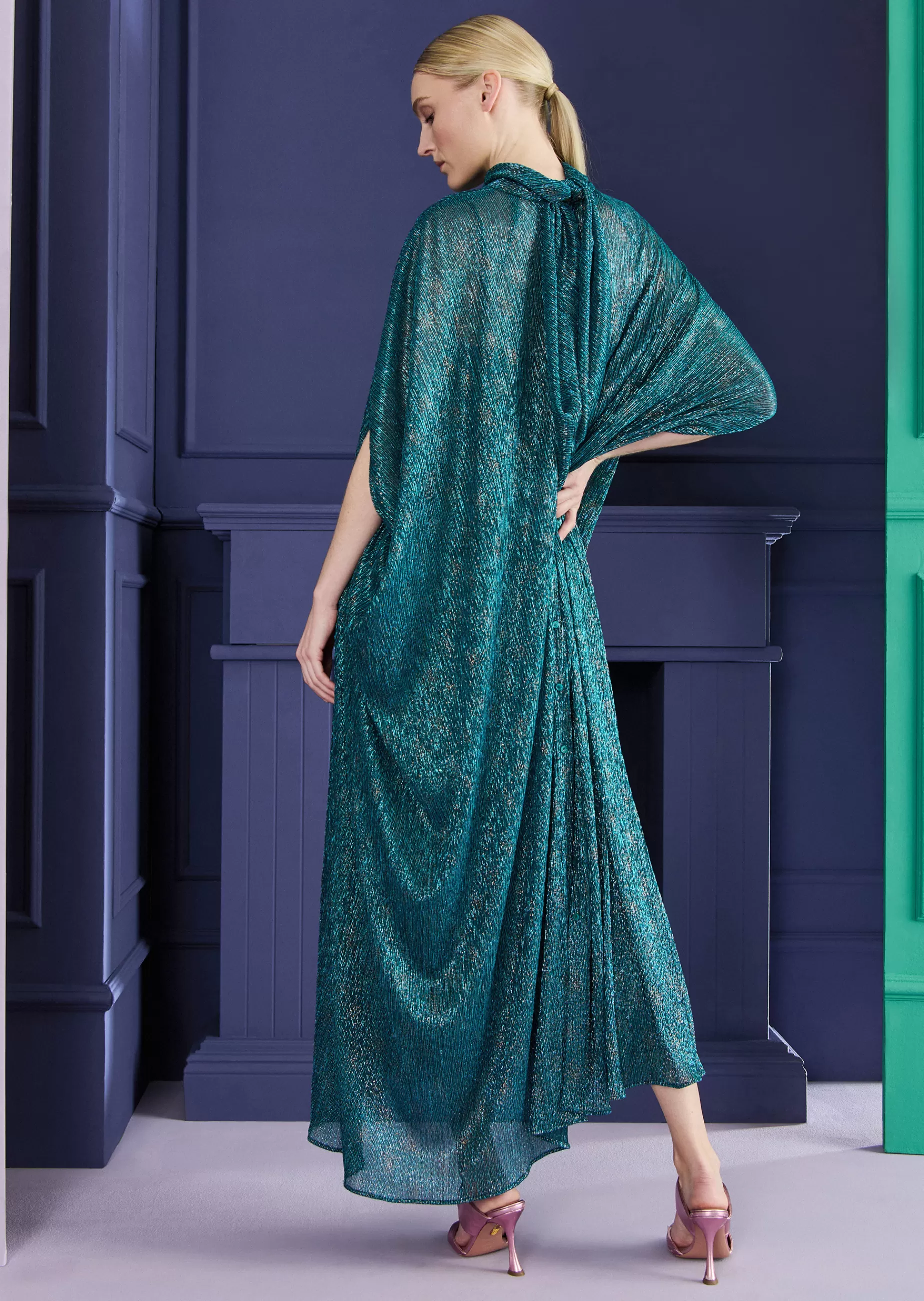 New Talbot Runhof Abendkleid Loplop1 Türkis