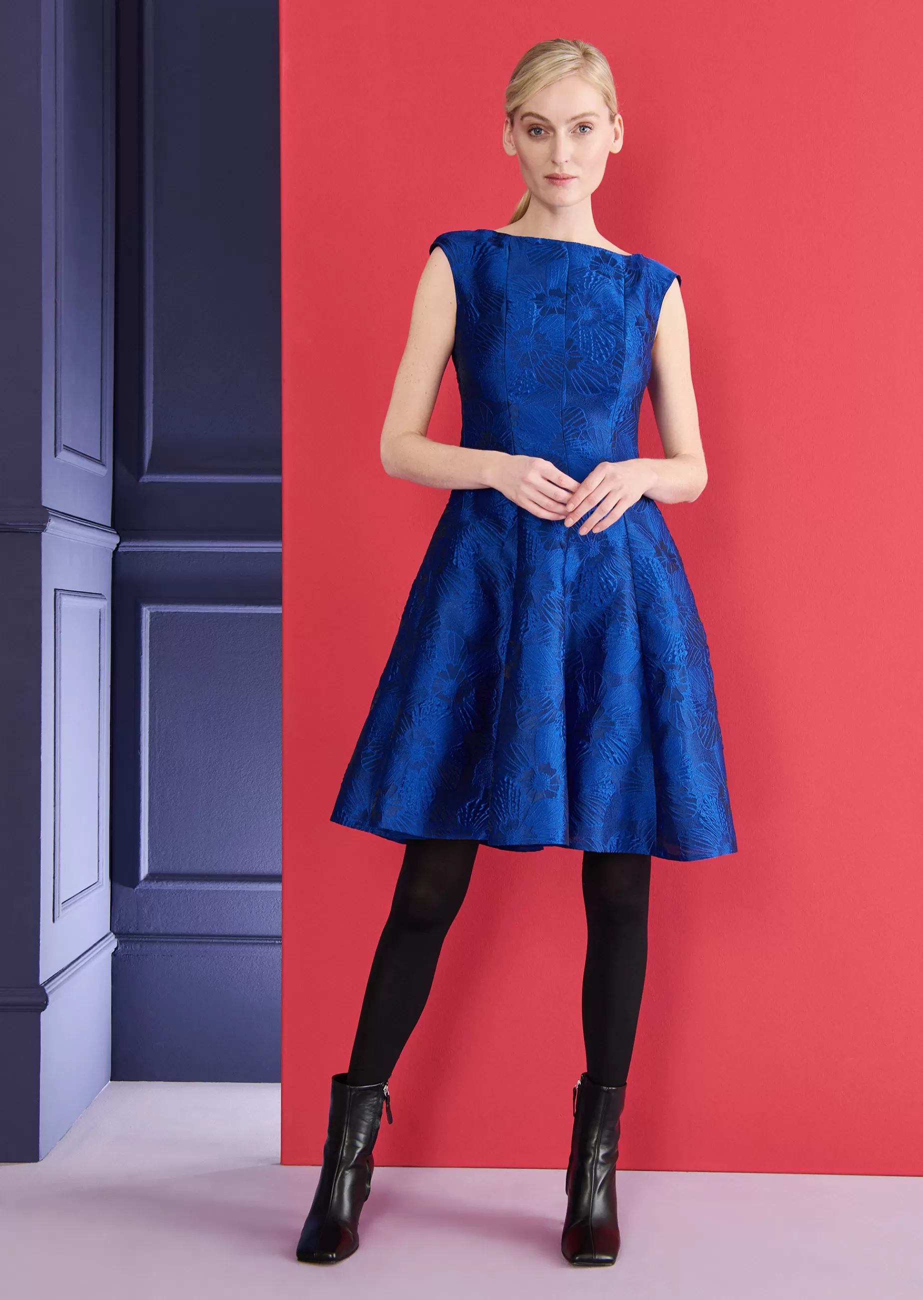 Flash Sale Talbot Runhof Cocktailkleid Korbut23 Royalblau