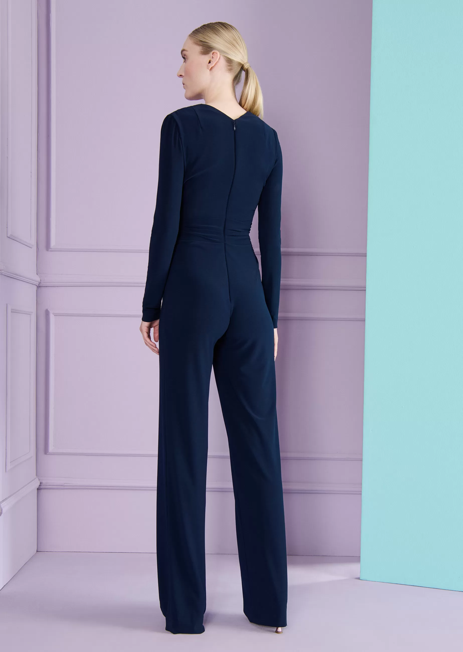 Cheap Talbot Runhof Jumpsuit Nino1 Marineblau