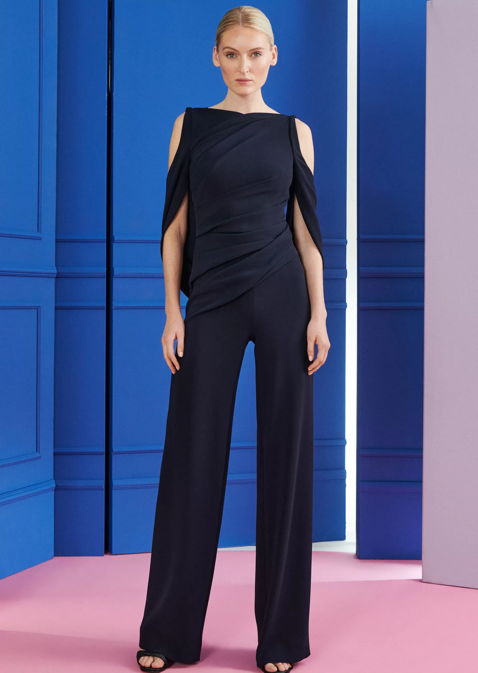 Best Talbot Runhof Jumpsuit Pigalle1 Nachtblau