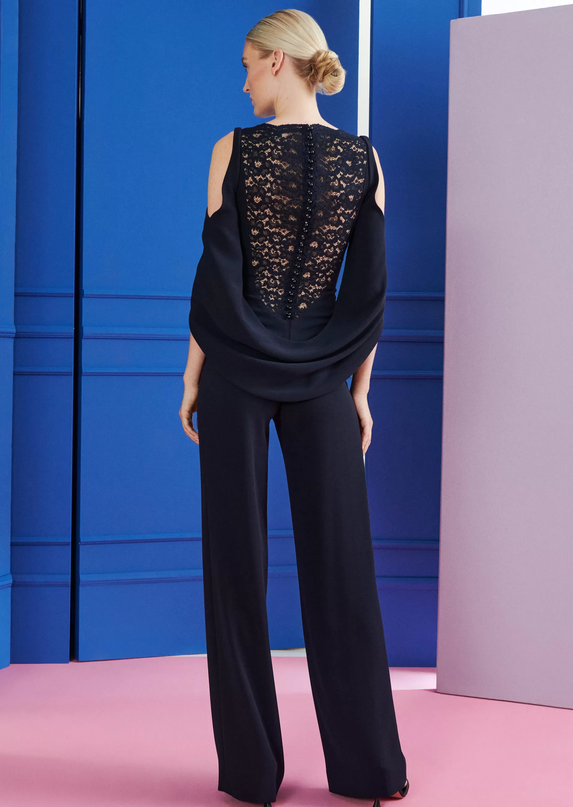 Best Talbot Runhof Jumpsuit Pigalle1 Nachtblau